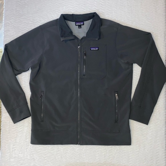 PATAGONIA WORN WEAR M’s SIDESEND tricots soft-Shell versatile stretch DWR SZLG - Picture 1 of 8